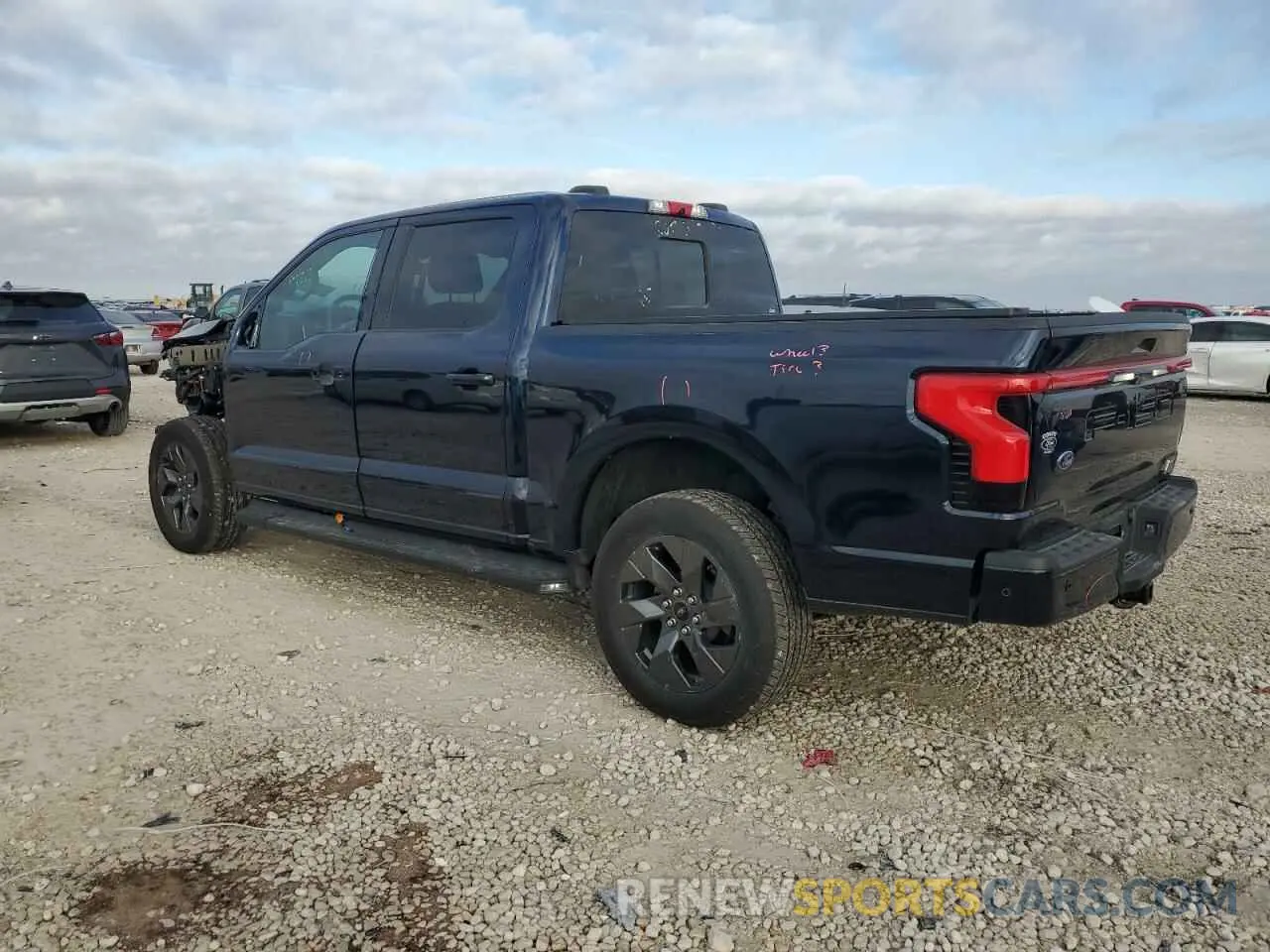 2 Photograph of a damaged car 1FTVW1EV7PWG28823 FORD F150 LIGHT 2023