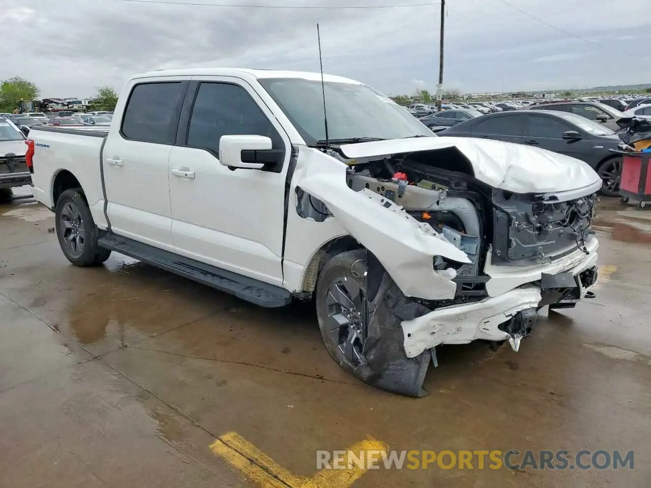 4 Photograph of a damaged car 1FTVW1EVXPWG36009 FORD F150 LIGHT 2023