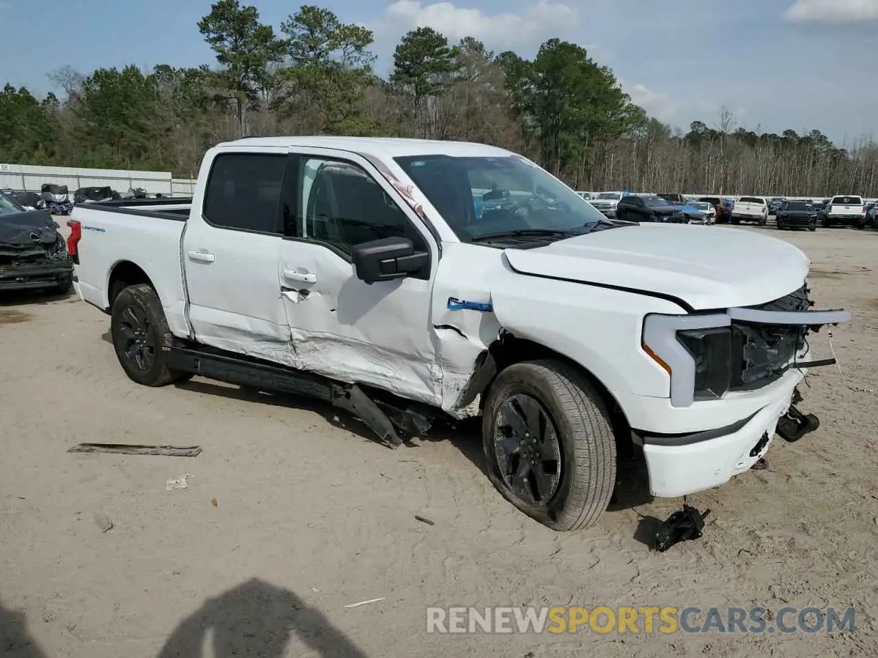 4 Photograph of a damaged car 1FT6W3L70RWG21137 FORD F150 LIGHT 2024