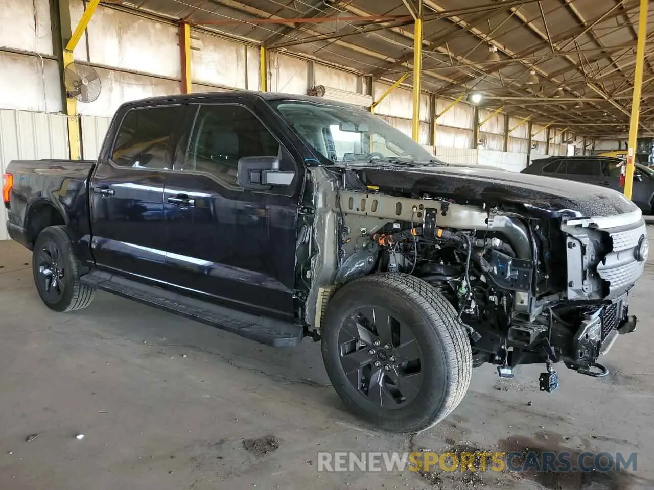 4 Photograph of a damaged car 1FT6W3L72RWG16991 FORD F150 LIGHT 2024