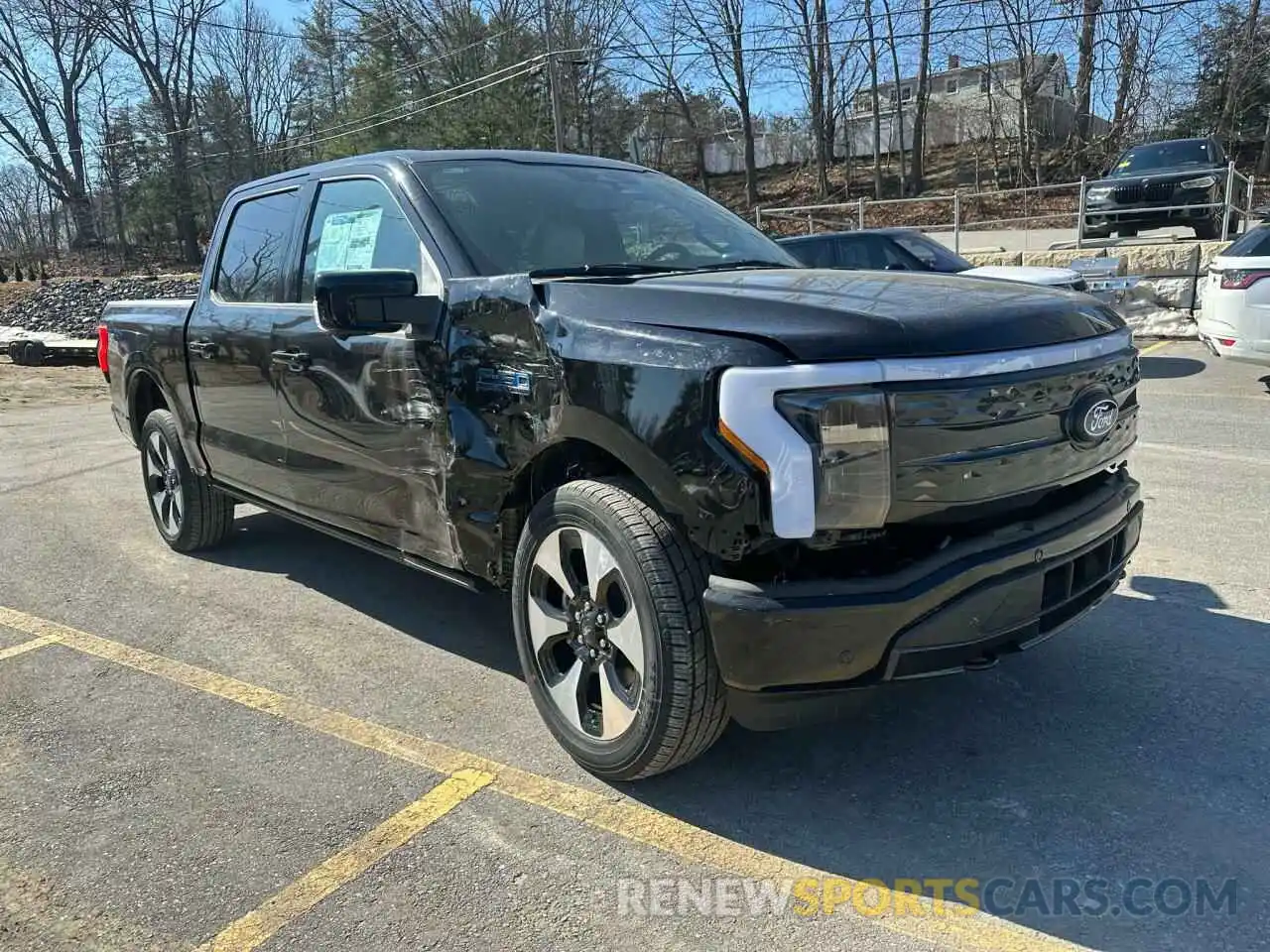 4 Photograph of a damaged car 1FT6W7L71RWG08615 FORD F150 LIGHT 2024