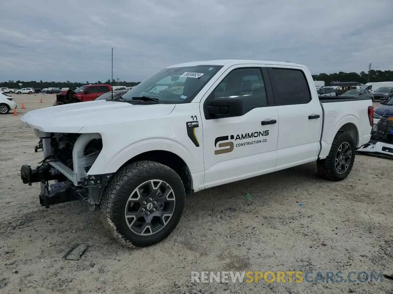 1 Photograph of a damaged car 1FTEW2KP0RKD59604 FORD F150 STX 2024