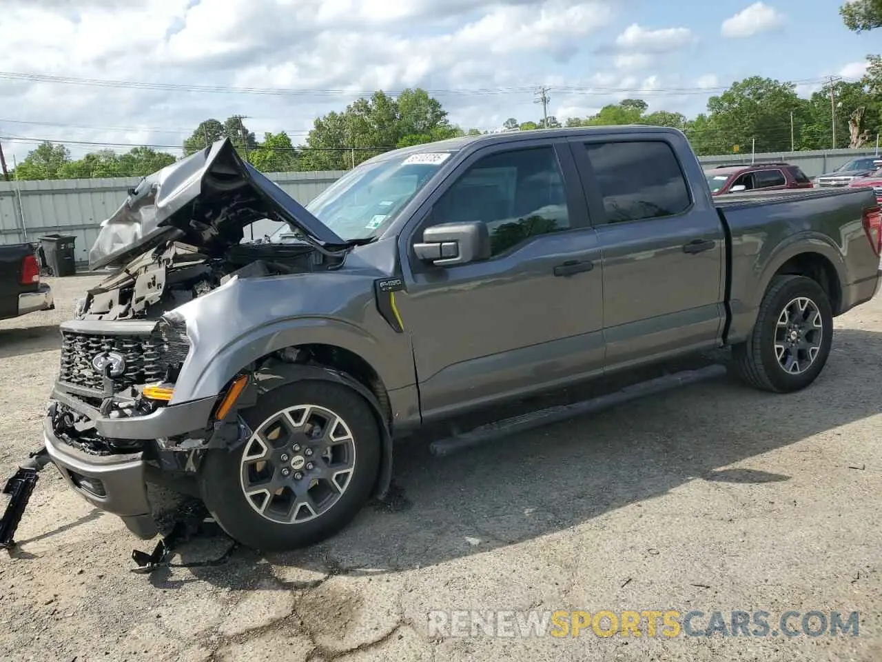 1 Photograph of a damaged car 1FTEW2KP8RKD54098 FORD F150 STX 2024
