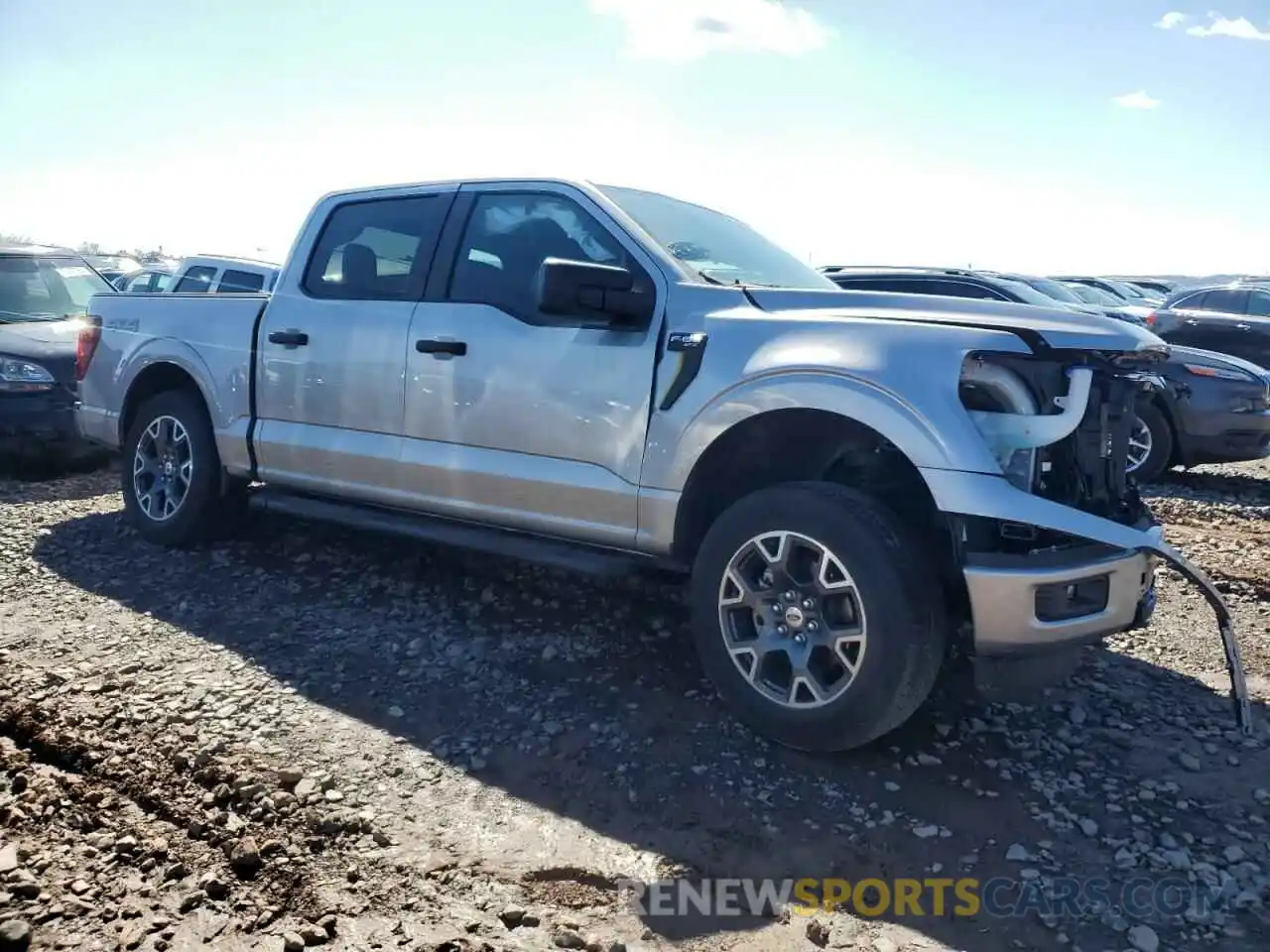 4 Photograph of a damaged car 1FTEW2LP5RKD46491 FORD F150 STX 2024