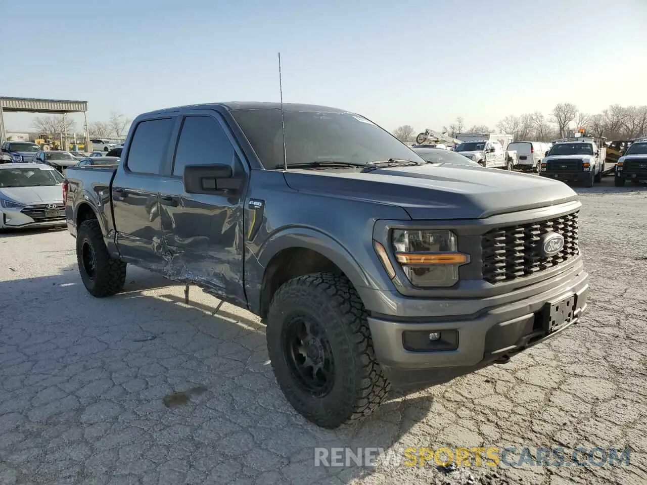 4 Photograph of a damaged car 1FTEW2LP7RKD48887 FORD F150 STX 2024