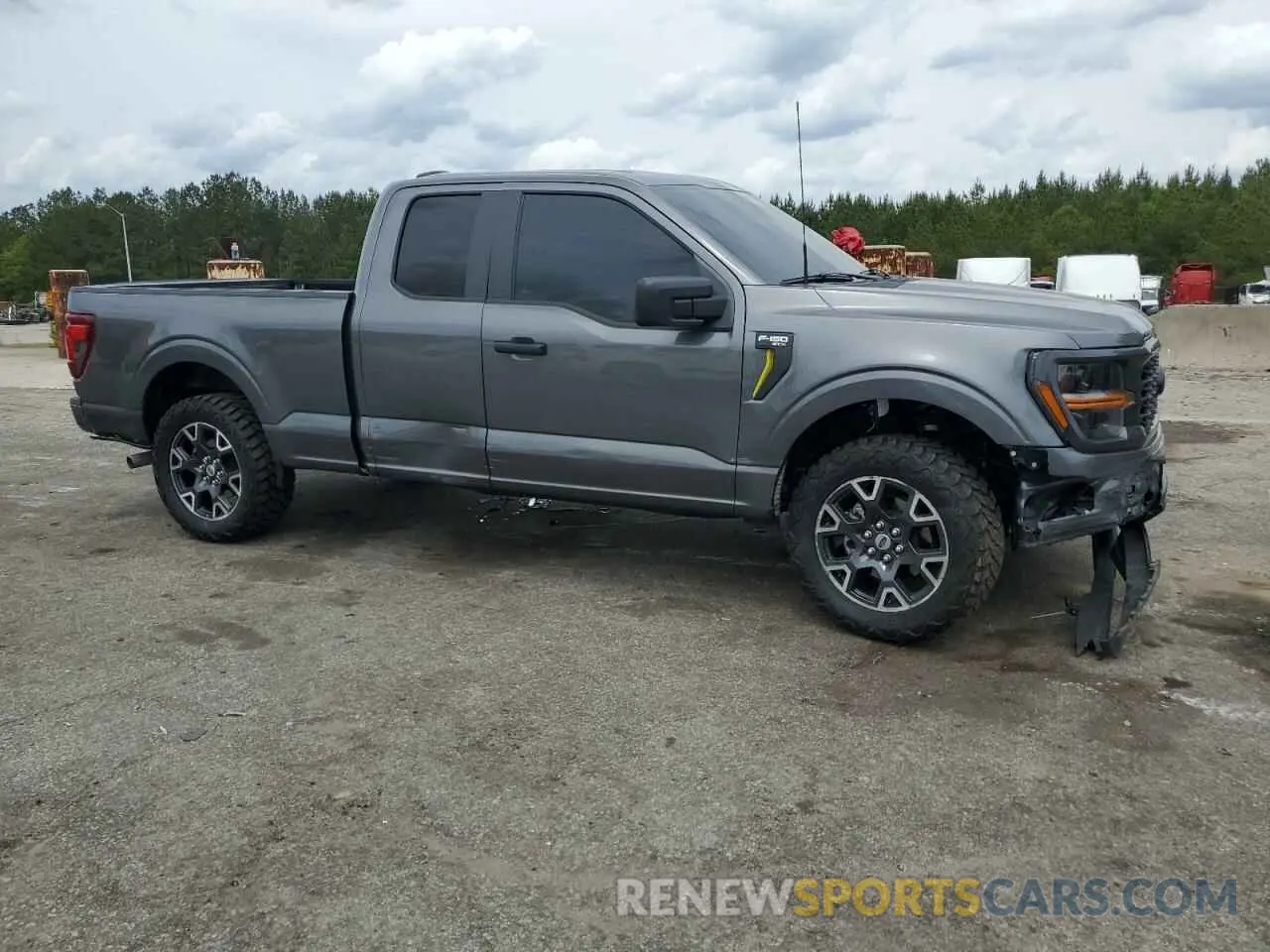 4 Photograph of a damaged car 1FTEX2KP1RKD32571 FORD F150 STX 2024