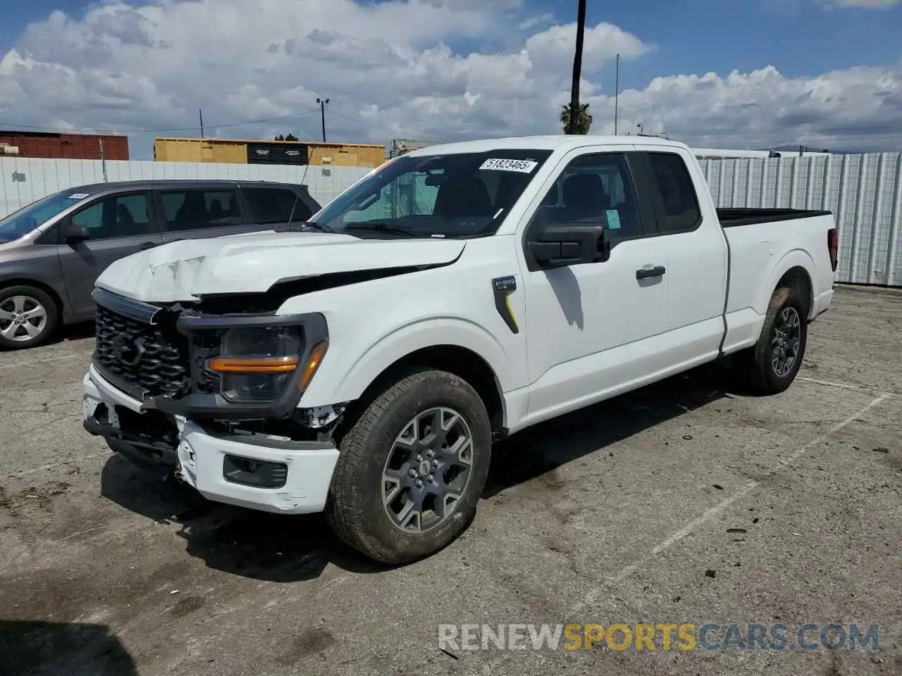 1 Photograph of a damaged car 1FTEX2KP6RKD49897 FORD F150 STX 2024