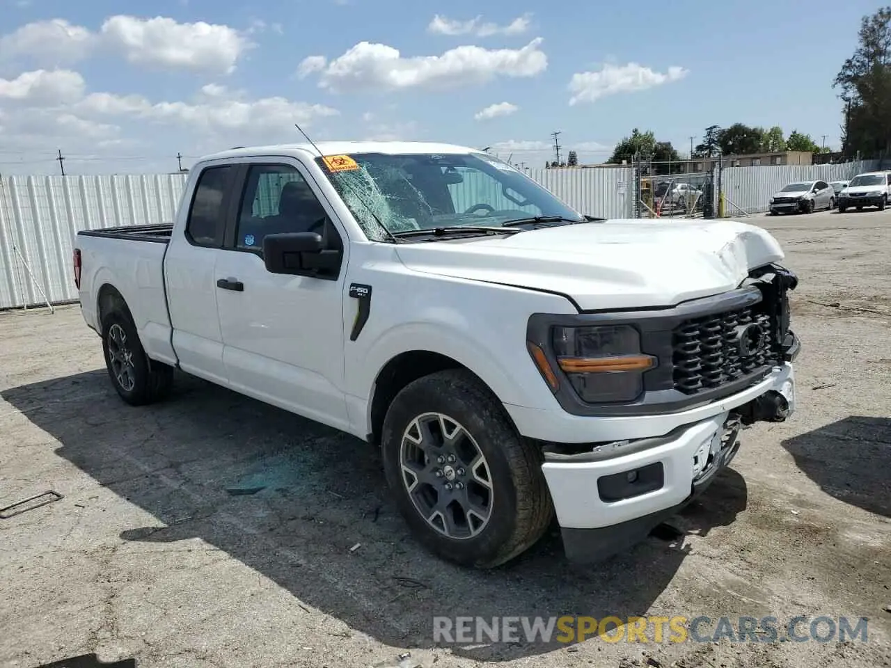 4 Photograph of a damaged car 1FTEX2KP6RKD49897 FORD F150 STX 2024