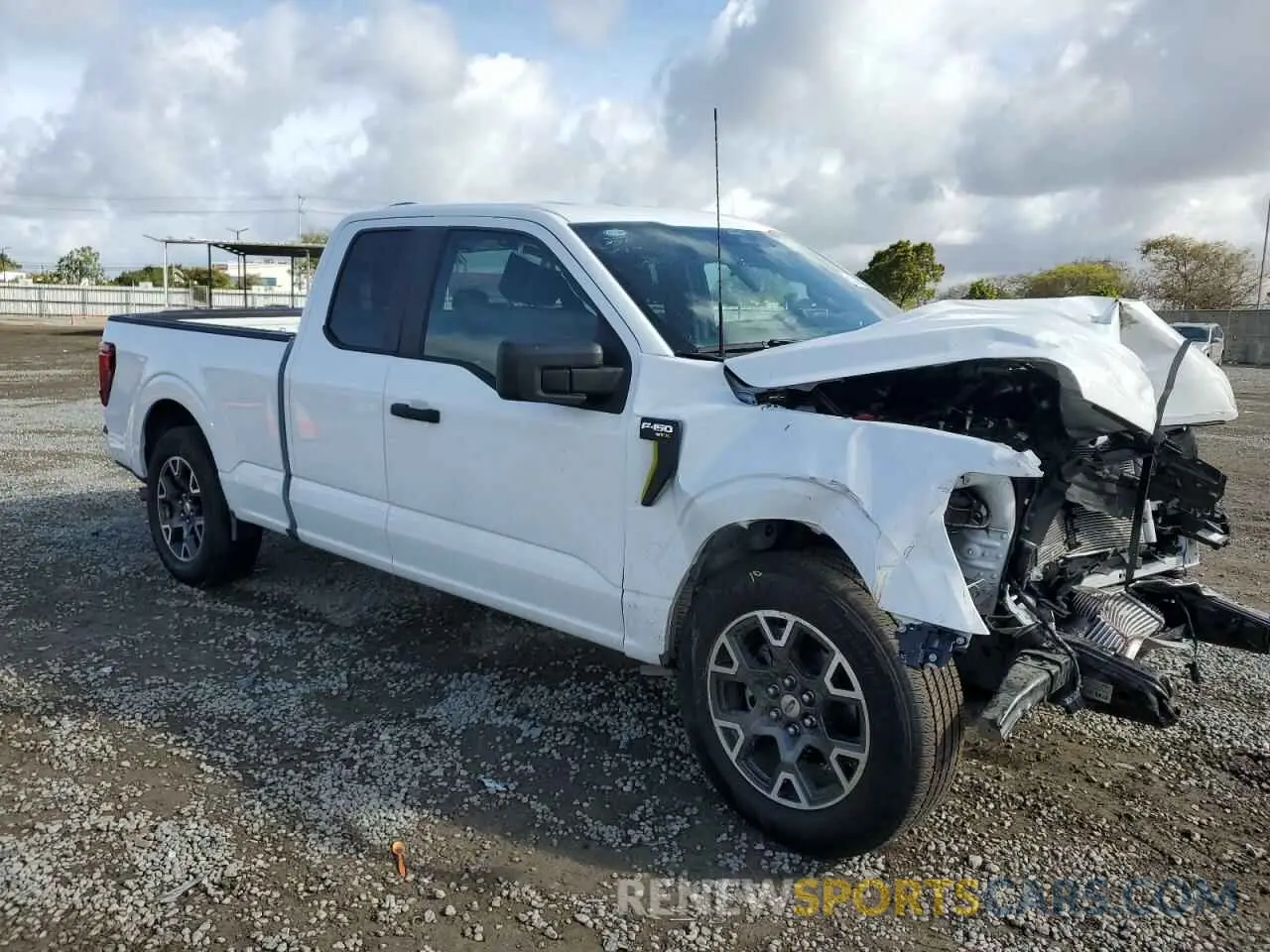 4 Photograph of a damaged car 1FTEX2KP6RKE96558 FORD F150 STX 2024