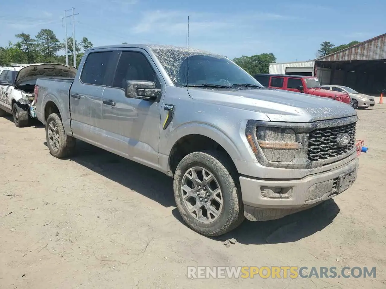 4 Photograph of a damaged car 1FTFW2L50RKE95023 FORD F150 STX 2024