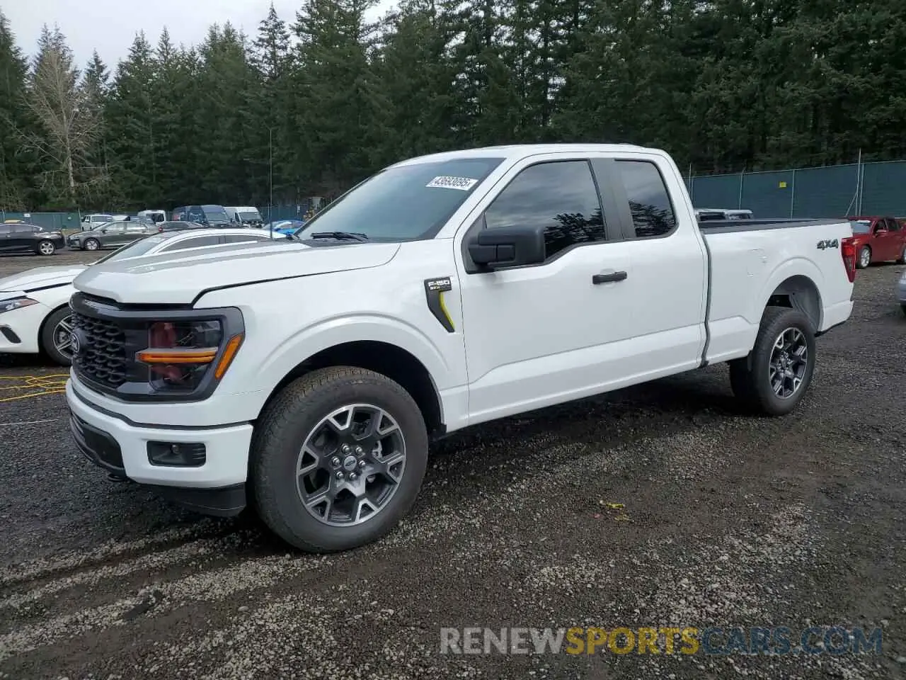 1 Photograph of a damaged car 1FTFX2L53RKD08080 FORD F150 STX 2024