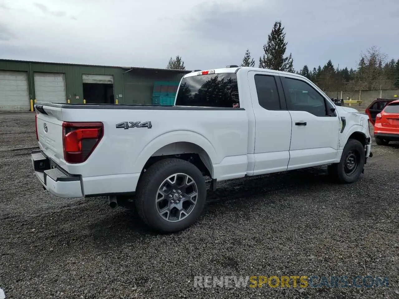 3 Photograph of a damaged car 1FTFX2L53RKD08080 FORD F150 STX 2024