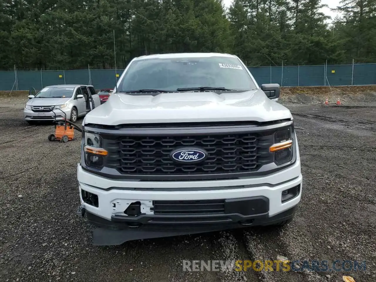 5 Photograph of a damaged car 1FTFX2L53RKD08080 FORD F150 STX 2024