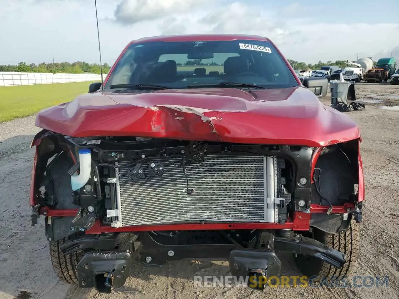 5 Photograph of a damaged car 1FTFW2L55SKD15296 FORD F150 STX 2025