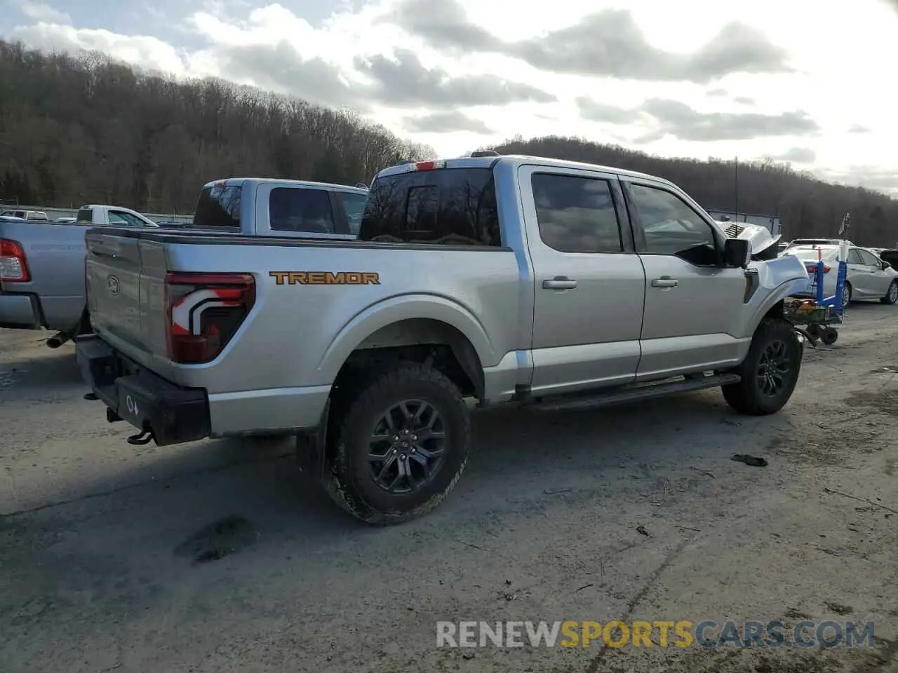 3 Photograph of a damaged car 1FTFW4L50RFB37537 FORD F150 TREMO 2024