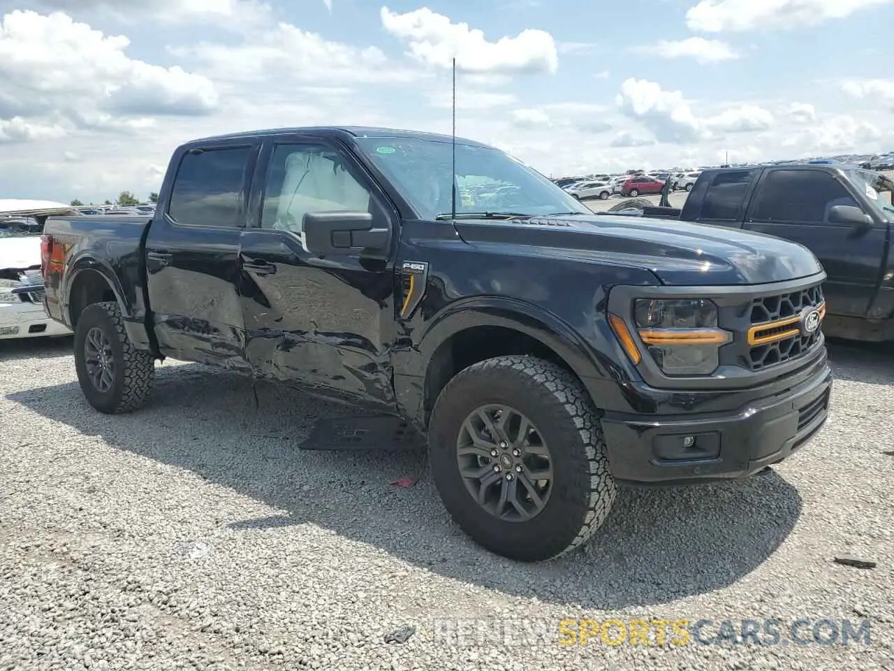 4 Photograph of a damaged car 1FTFW4L56SFA73333 FORD F150 TREMO 2025