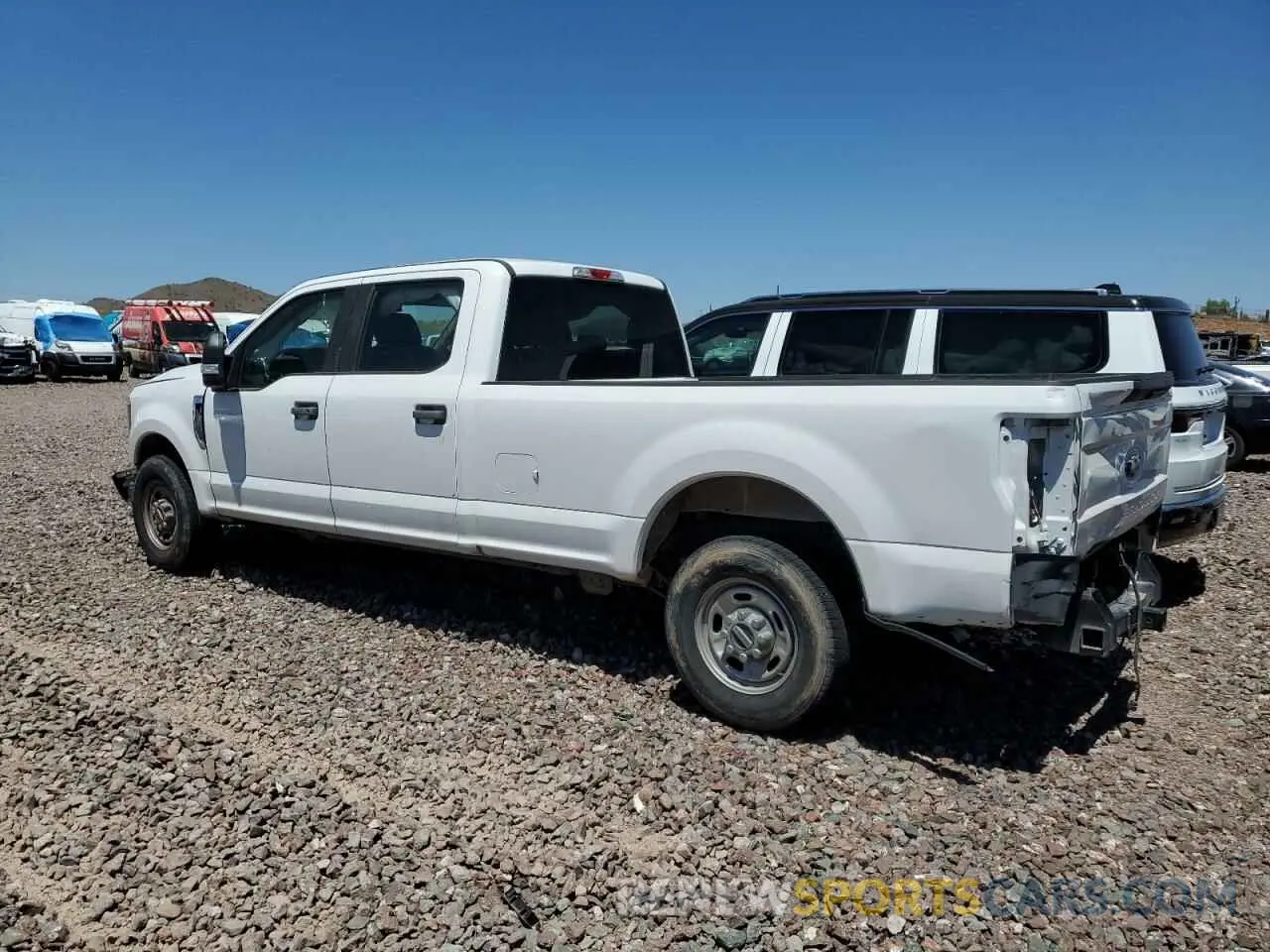 2 Photograph of a damaged car 1FD7W2A66KEE66562 FORD F250 2019