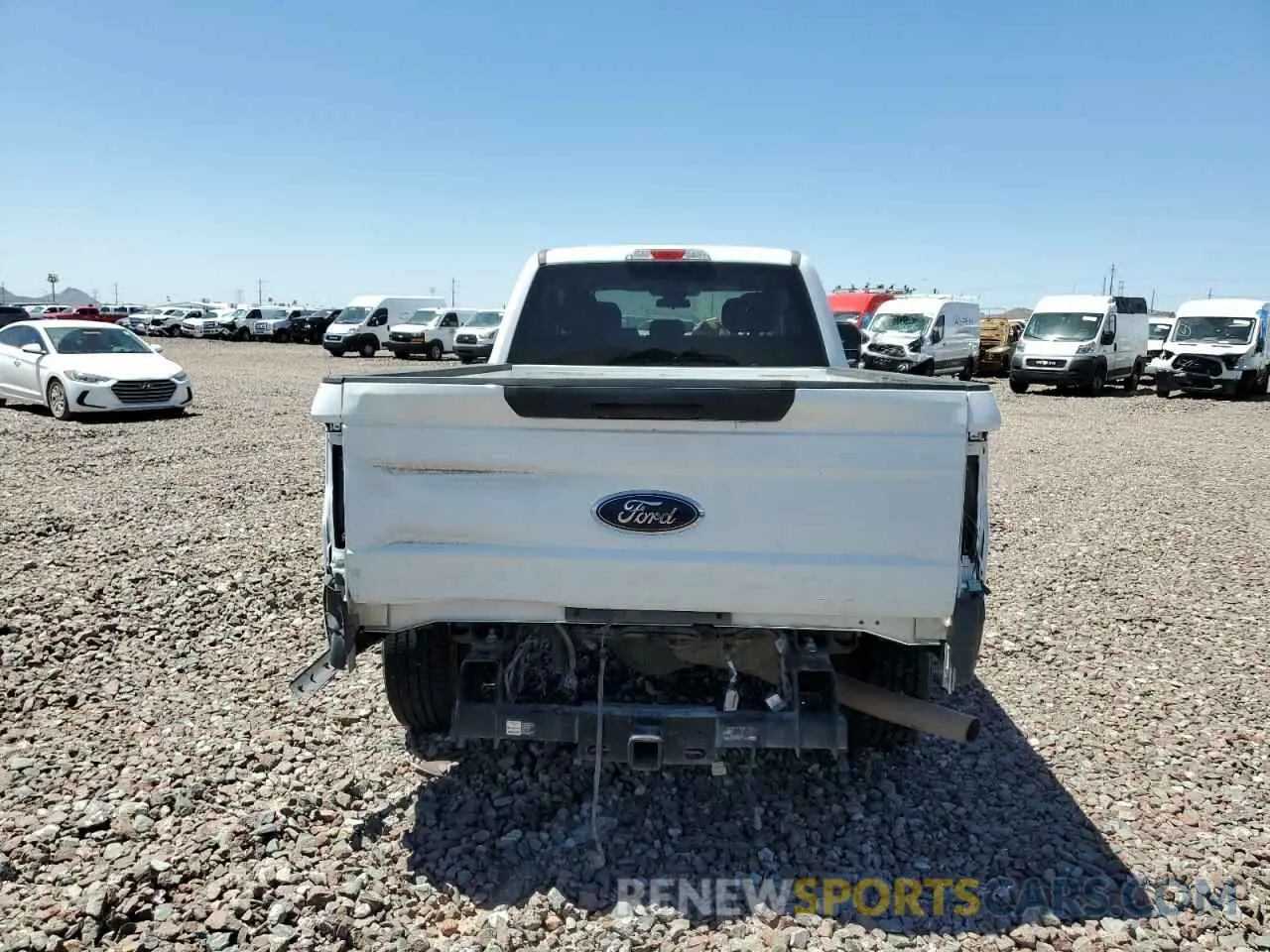 6 Photograph of a damaged car 1FD7W2A66KEE66562 FORD F250 2019