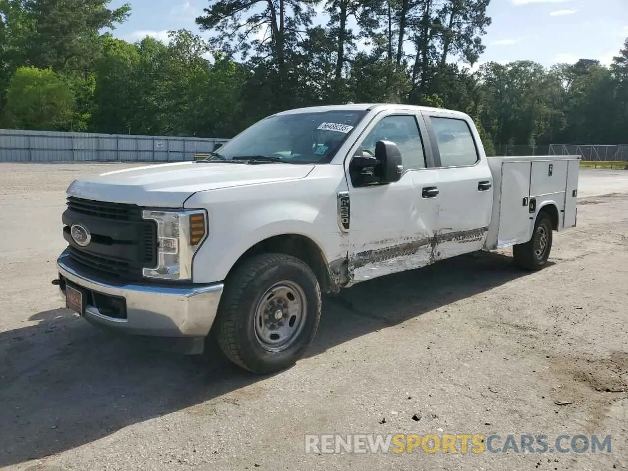 1 Photograph of a damaged car 1FD7W2A67KEF85513 FORD F250 2019