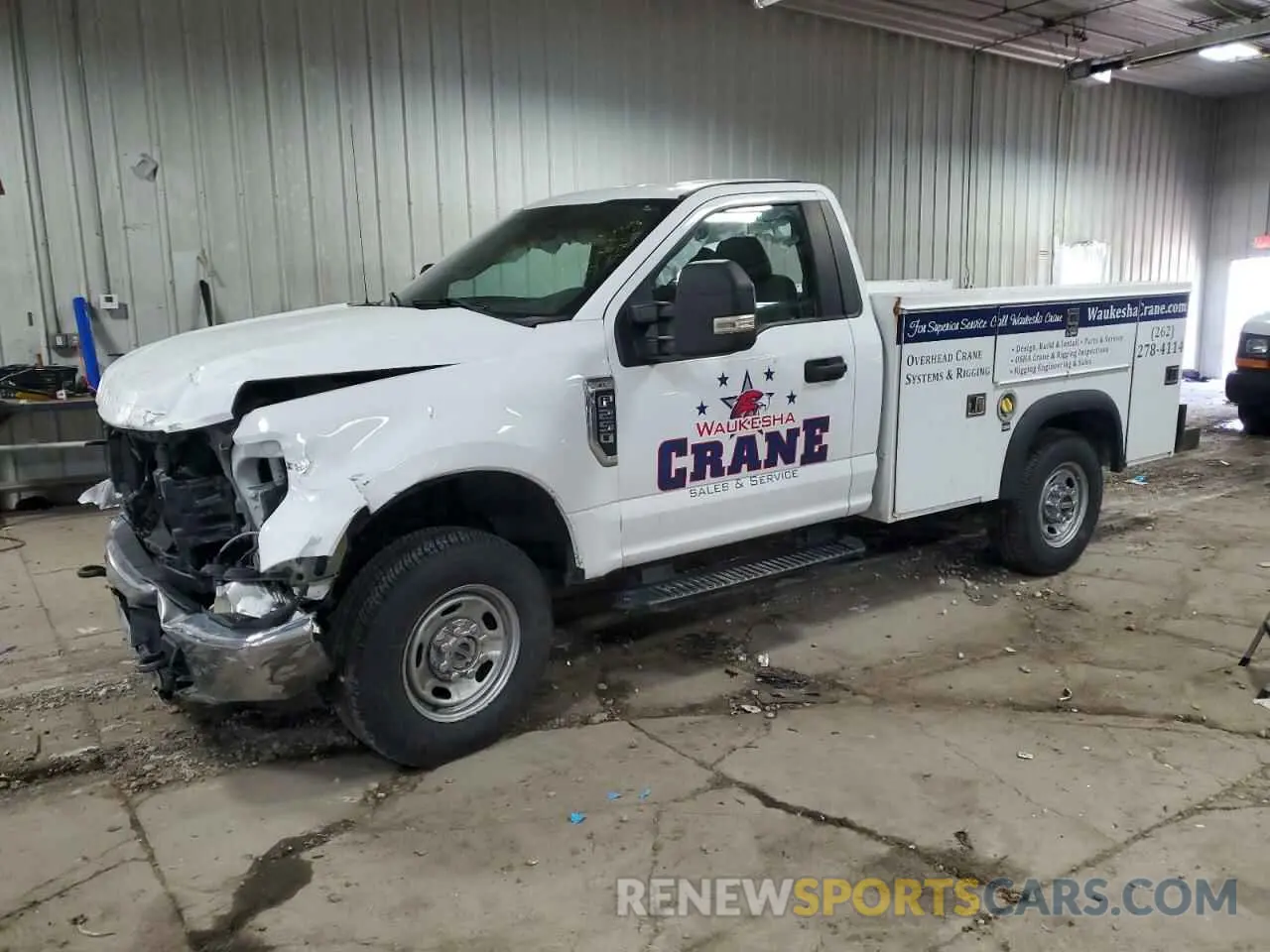 1 Photograph of a damaged car 1FDBF2B61KEC55892 FORD F250 2019