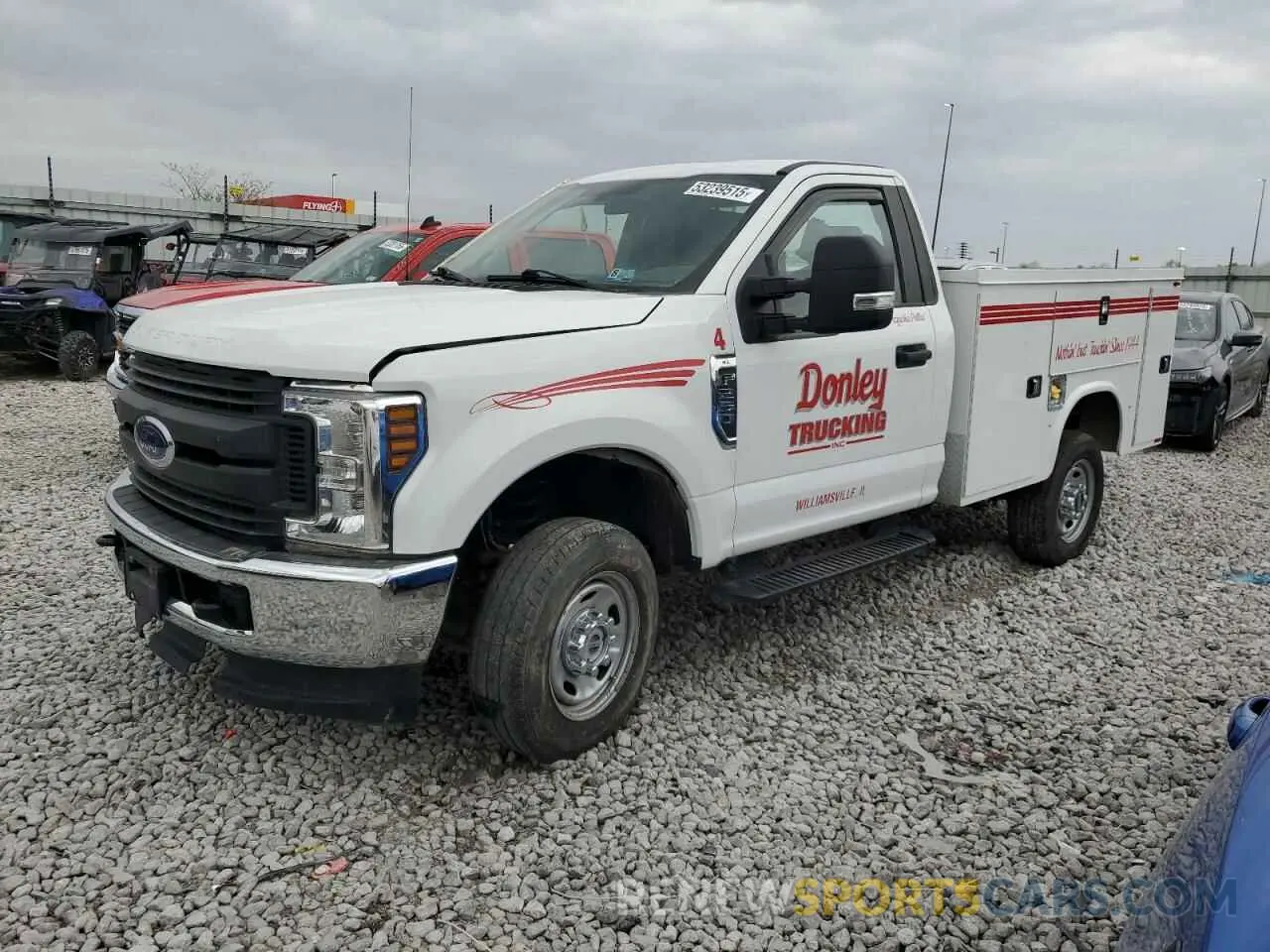 1 Photograph of a damaged car 1FDBF2B61KEF04613 FORD F250 2019