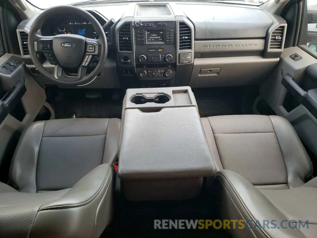 8 Photograph of a damaged car 1FT7W2AT6KEF87098 FORD F250 2019
