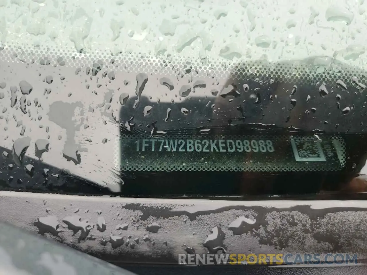 12 Photograph of a damaged car 1FT7W2B62KED98988 FORD F250 2019