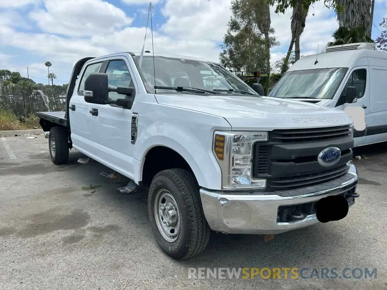 1 Photograph of a damaged car 1FT7W2B62KEF82909 FORD F250 2019