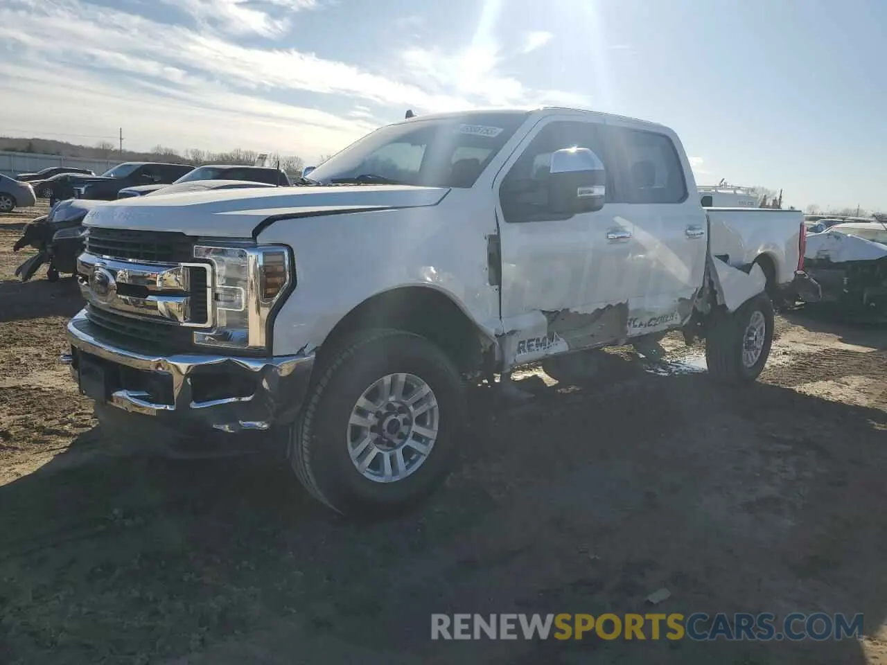 1 Photograph of a damaged car 1FT7W2B63KEG86423 FORD F250 2019