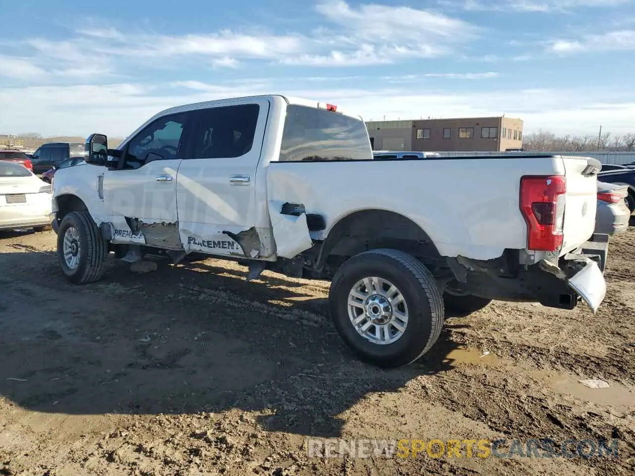 2 Photograph of a damaged car 1FT7W2B63KEG86423 FORD F250 2019