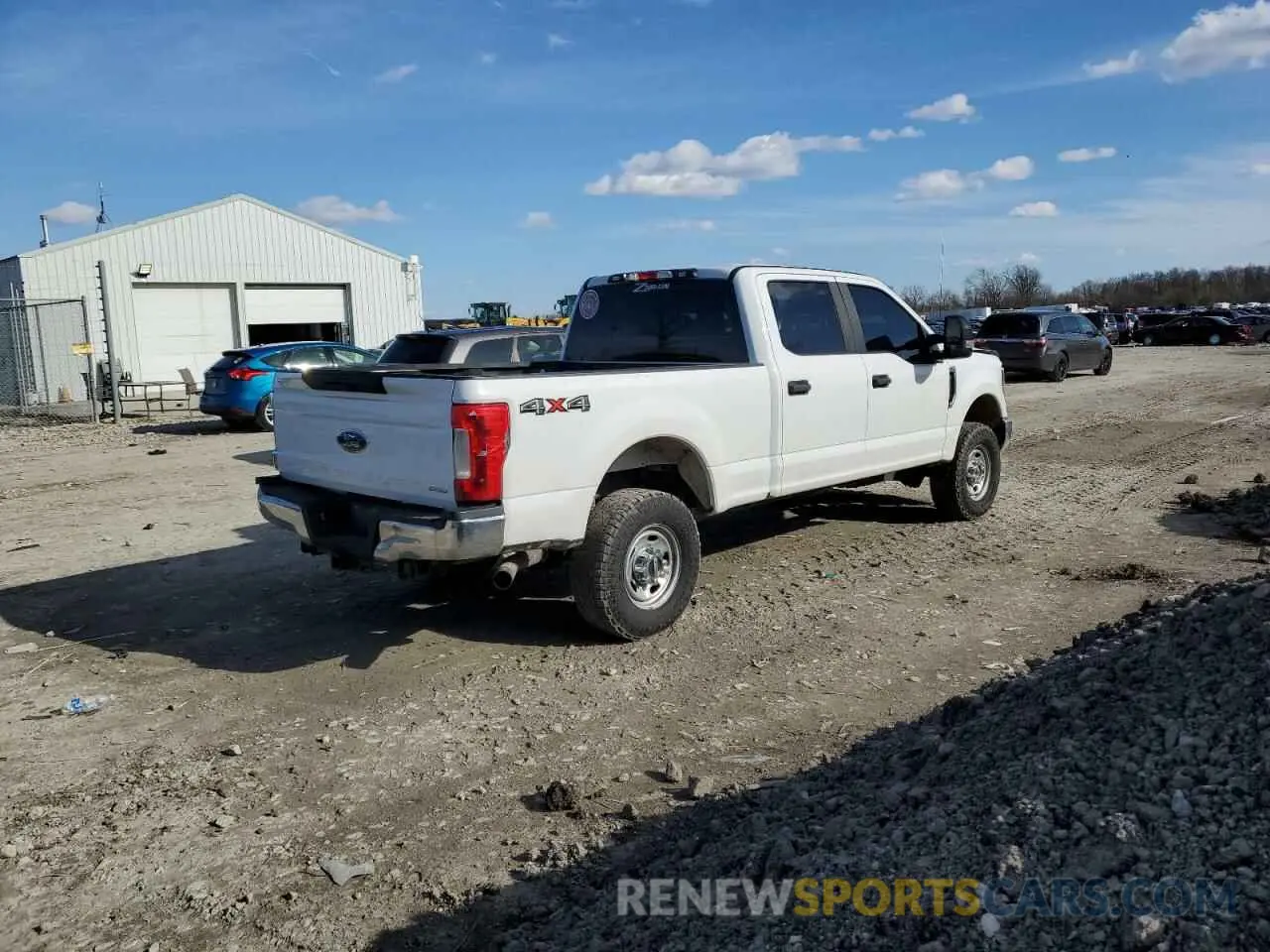 3 Photograph of a damaged car 1FT7W2B64KEC69120 FORD F250 2019