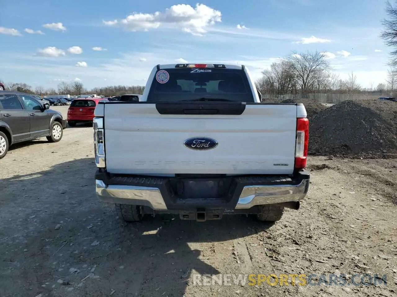 6 Photograph of a damaged car 1FT7W2B64KEC69120 FORD F250 2019