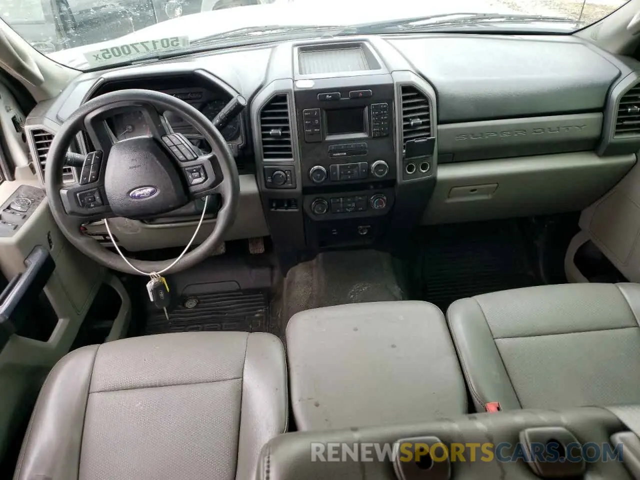 8 Photograph of a damaged car 1FT7W2B64KEC69120 FORD F250 2019