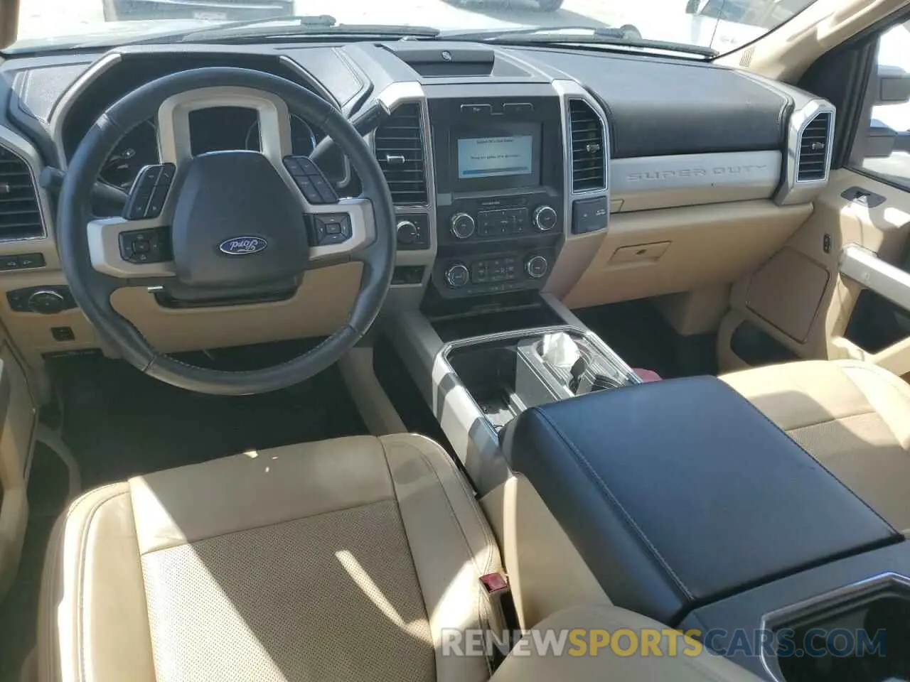 8 Photograph of a damaged car 1FT7W2B65KEC95614 FORD F250 2019