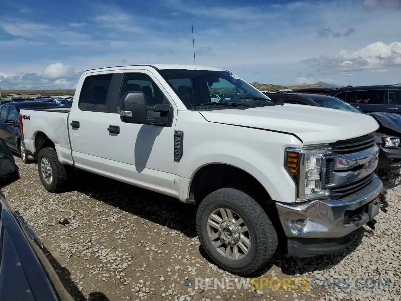 4 Photograph of a damaged car 1FT7W2B65KEF65232 FORD F250 2019