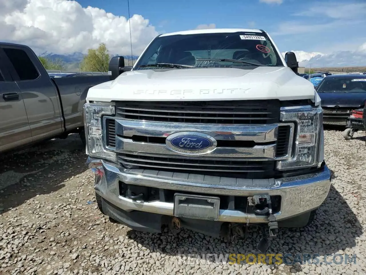 5 Photograph of a damaged car 1FT7W2B65KEF65232 FORD F250 2019