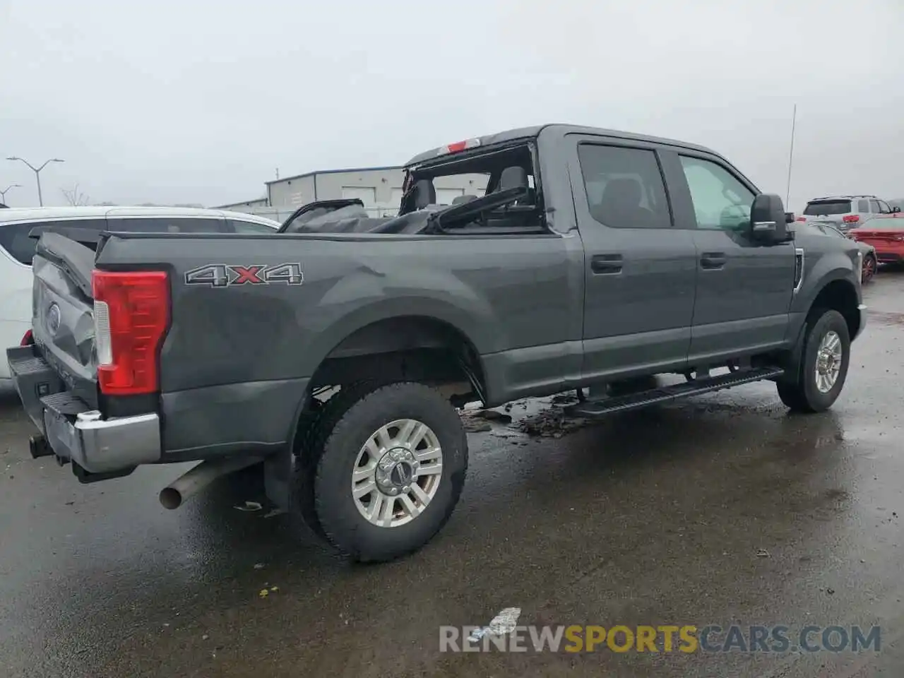 3 Photograph of a damaged car 1FT7W2B66KED33755 FORD F250 2019