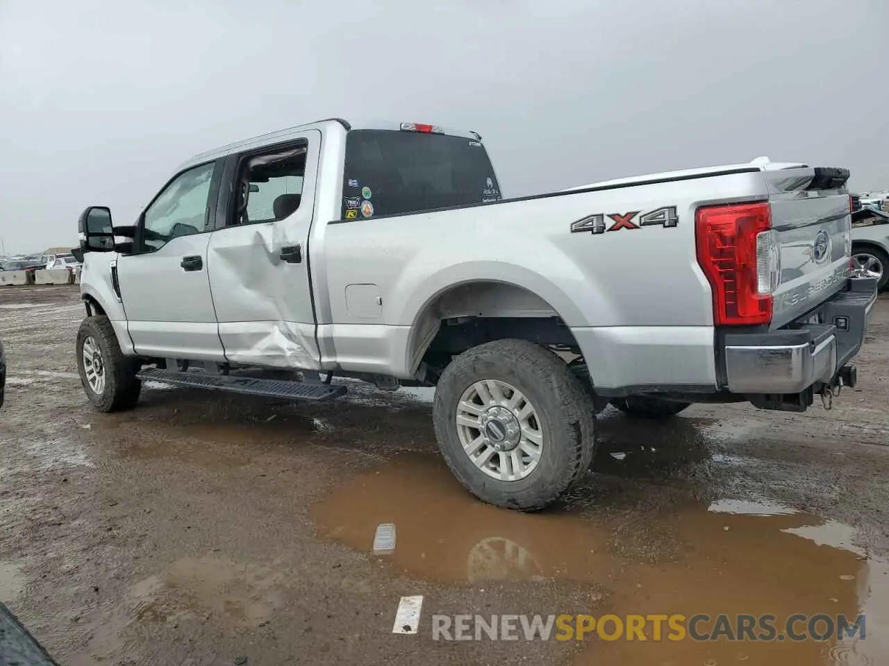 2 Photograph of a damaged car 1FT7W2B67KEE34738 FORD F250 2019