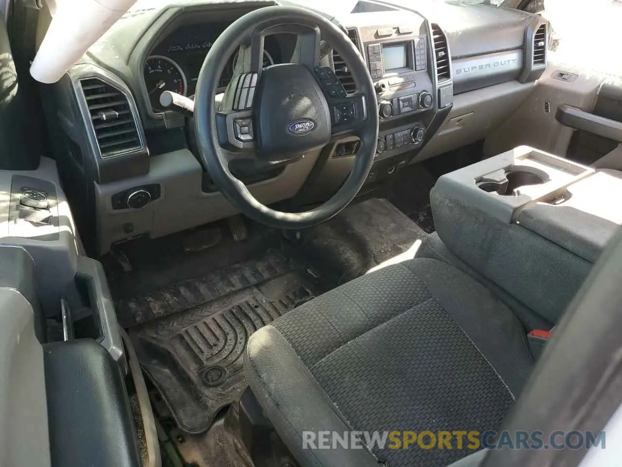 8 Photograph of a damaged car 1FT7W2B68KEE36305 FORD F250 2019