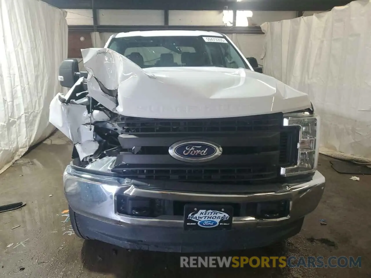 5 Photograph of a damaged car 1FT7W2B68KEF94997 FORD F250 2019