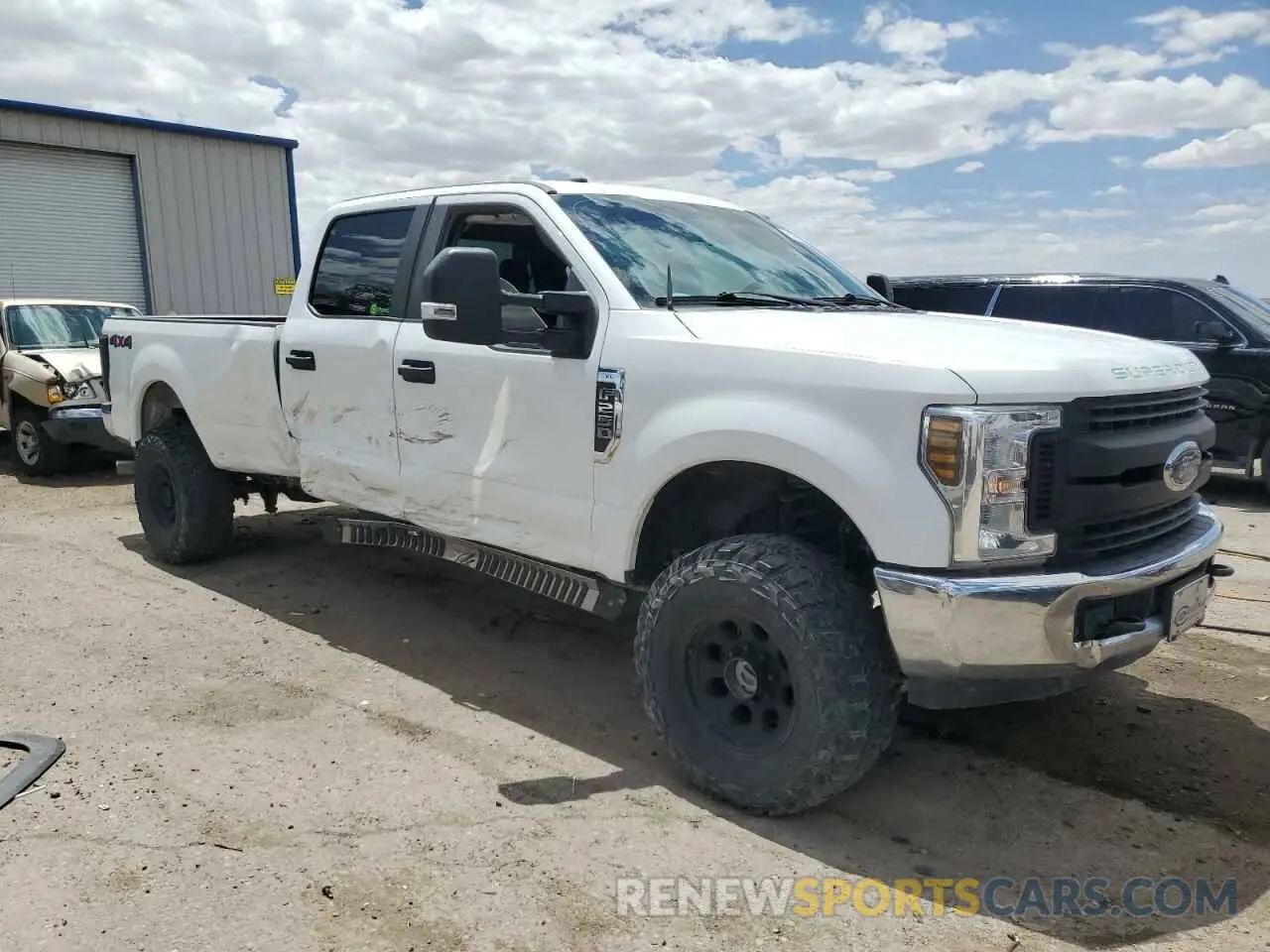 4 Photograph of a damaged car 1FT7W2B69KED65499 FORD F250 2019