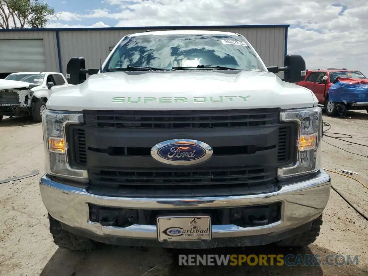 5 Photograph of a damaged car 1FT7W2B69KED65499 FORD F250 2019