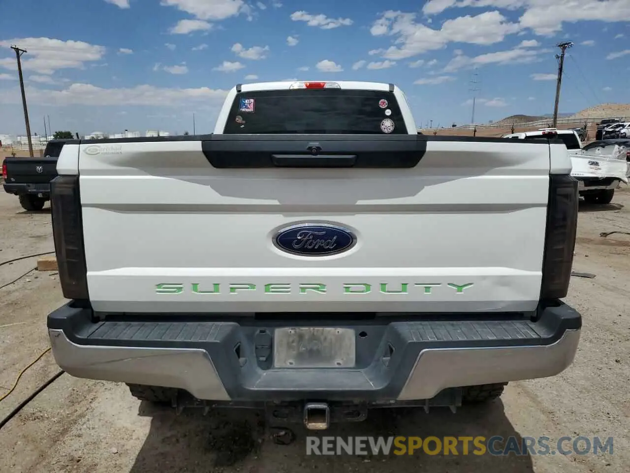 6 Photograph of a damaged car 1FT7W2B69KED65499 FORD F250 2019