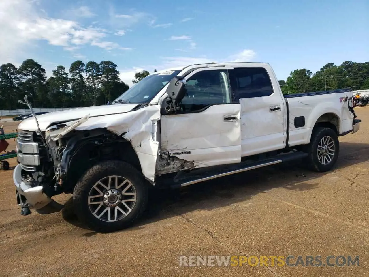 1 Photograph of a damaged car 1FT7W2BT0KEC54670 FORD F250 2019