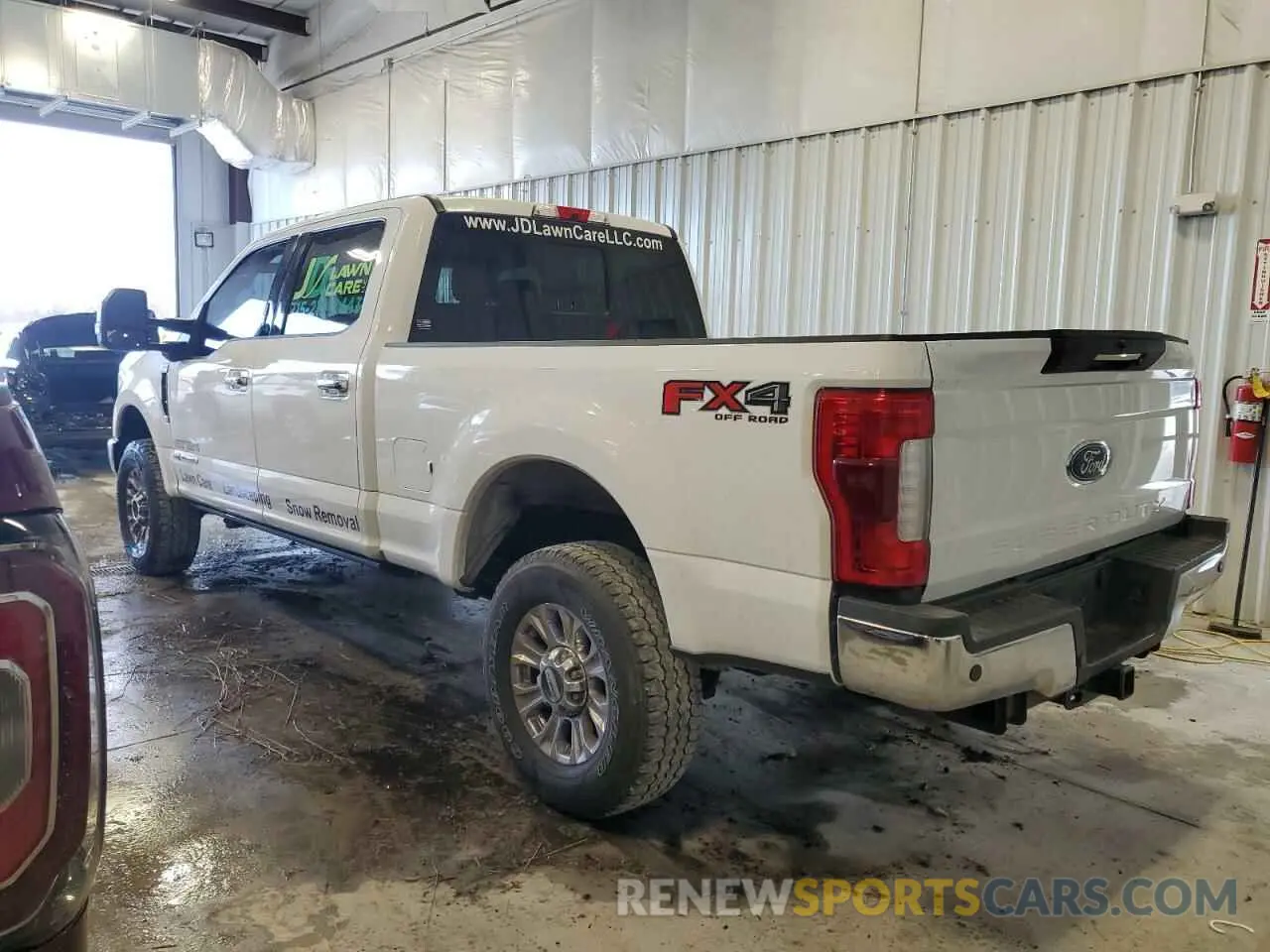 2 Photograph of a damaged car 1FT7W2BT0KEC54815 FORD F250 2019