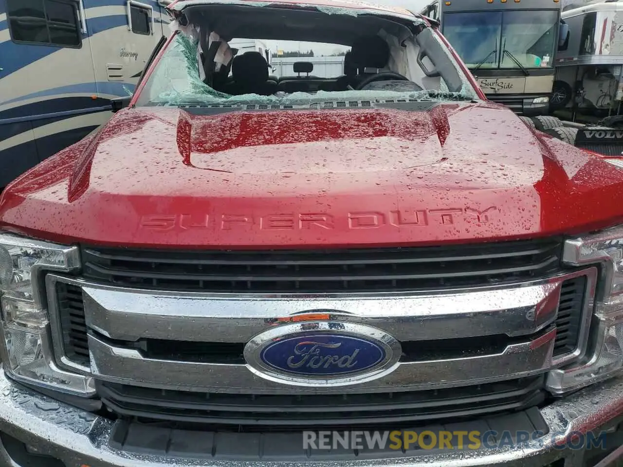 11 Photograph of a damaged car 1FT7W2BT0KED94377 FORD F250 2019