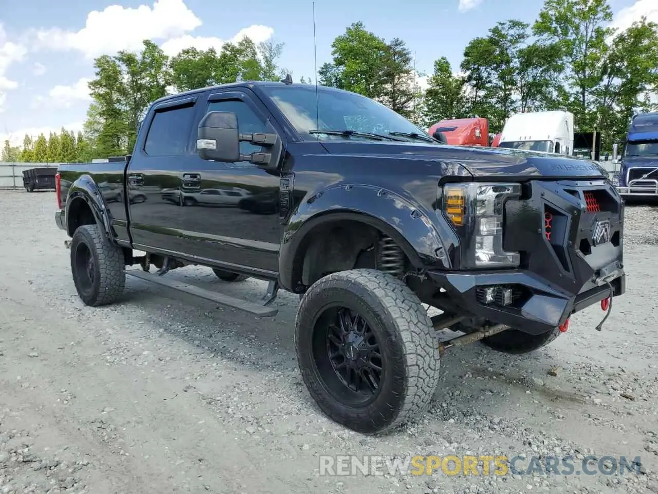 4 Photograph of a damaged car 1FT7W2BT0KEE43531 FORD F250 2019