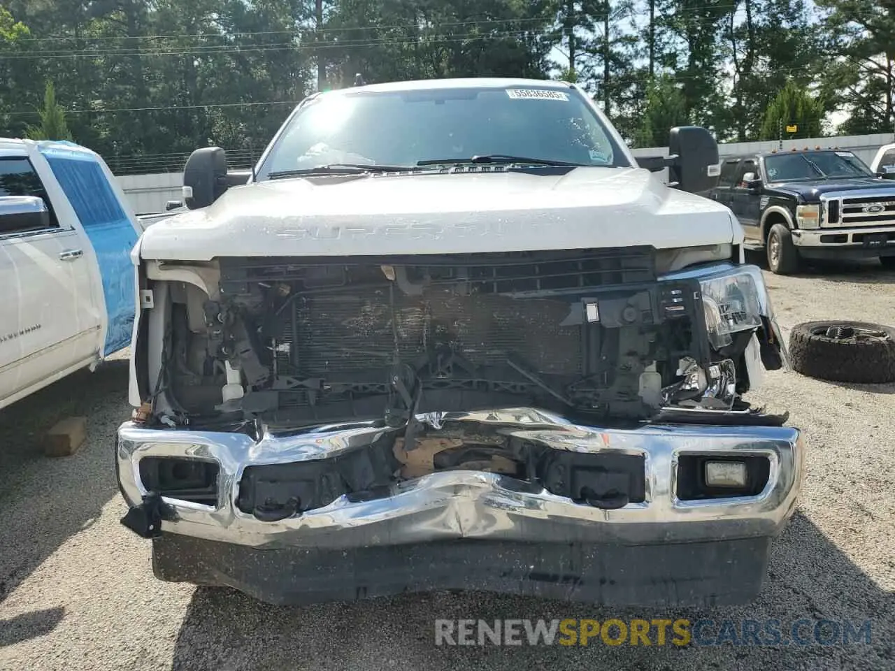 5 Photograph of a damaged car 1FT7W2BT0KEE45697 FORD F250 2019