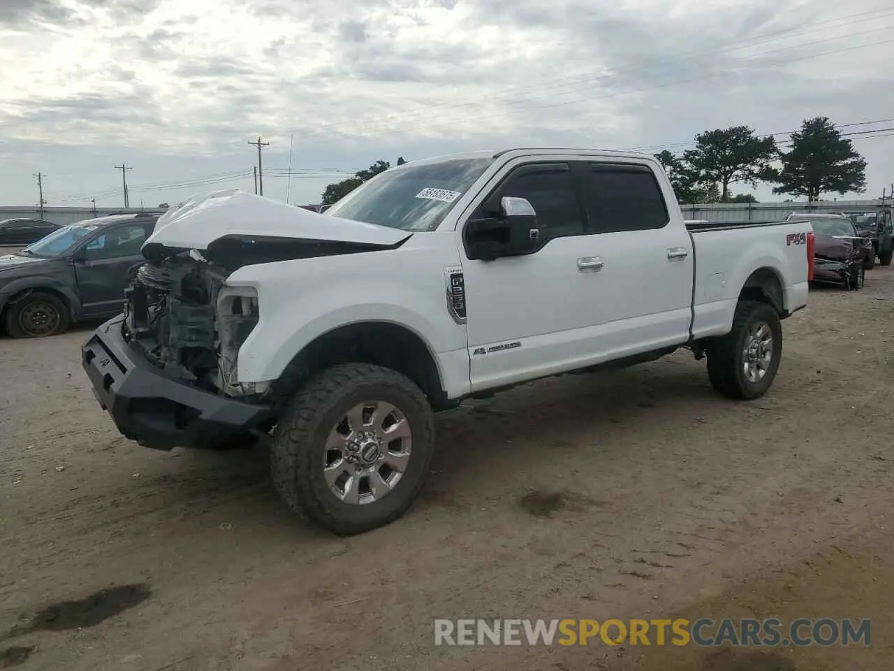 1 Photograph of a damaged car 1FT7W2BT0KEE80918 FORD F250 2019