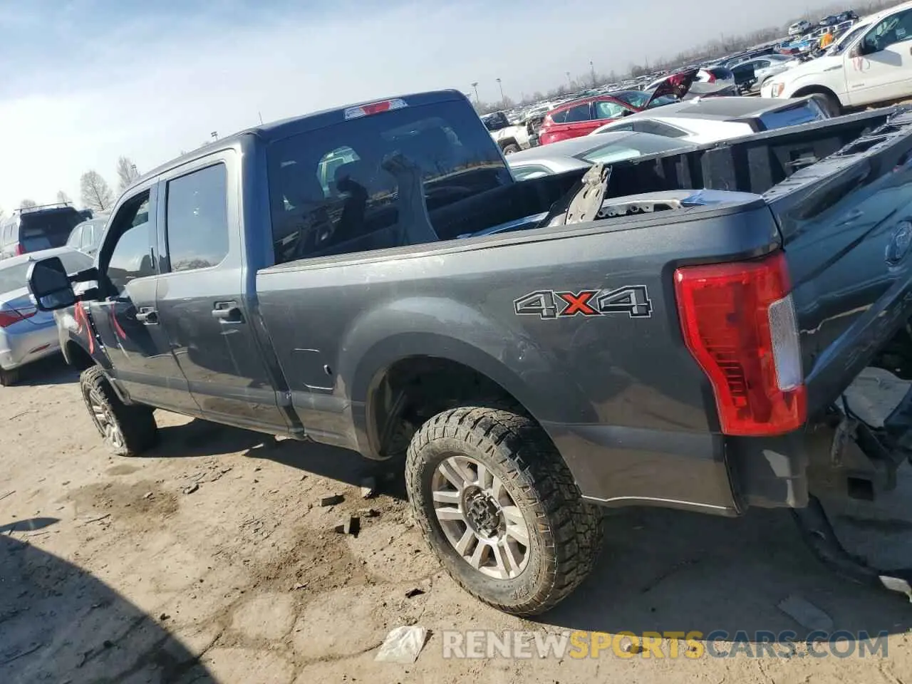 2 Photograph of a damaged car 1FT7W2BT2KEC40480 FORD F250 2019